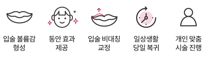 입술필러 효과